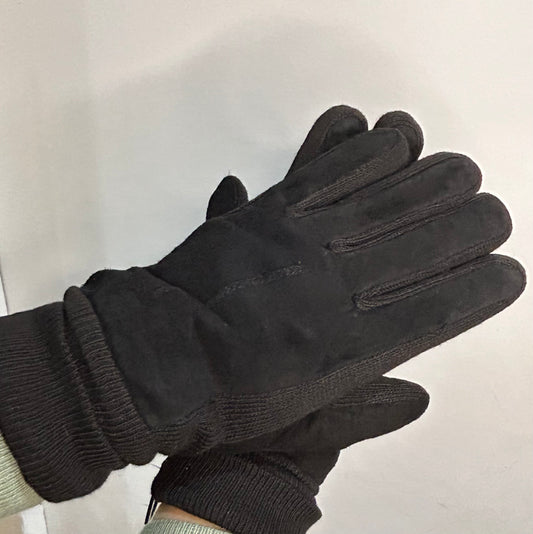 Gants noir épais